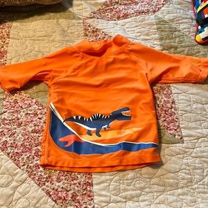 Boys rash guard, shirt sleeve, never worn